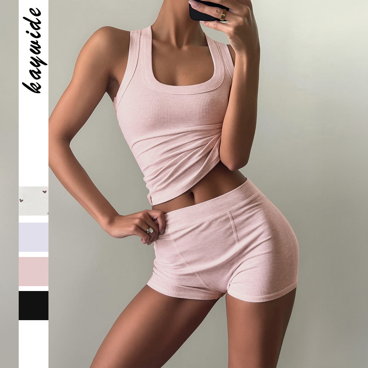 Sportliches Camisole-Zweiteiler-Set für Damen