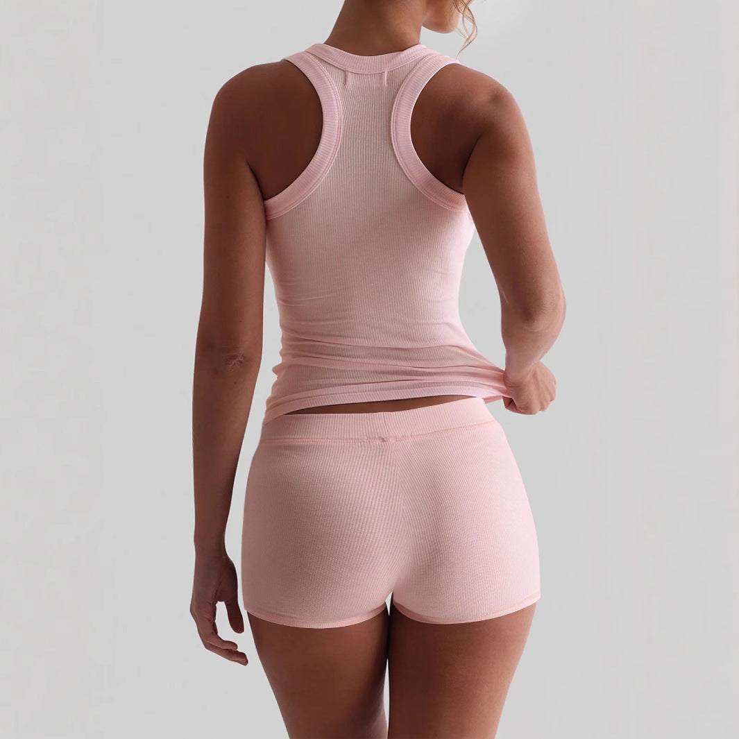Sportliches Camisole-Zweiteiler-Set für Damen