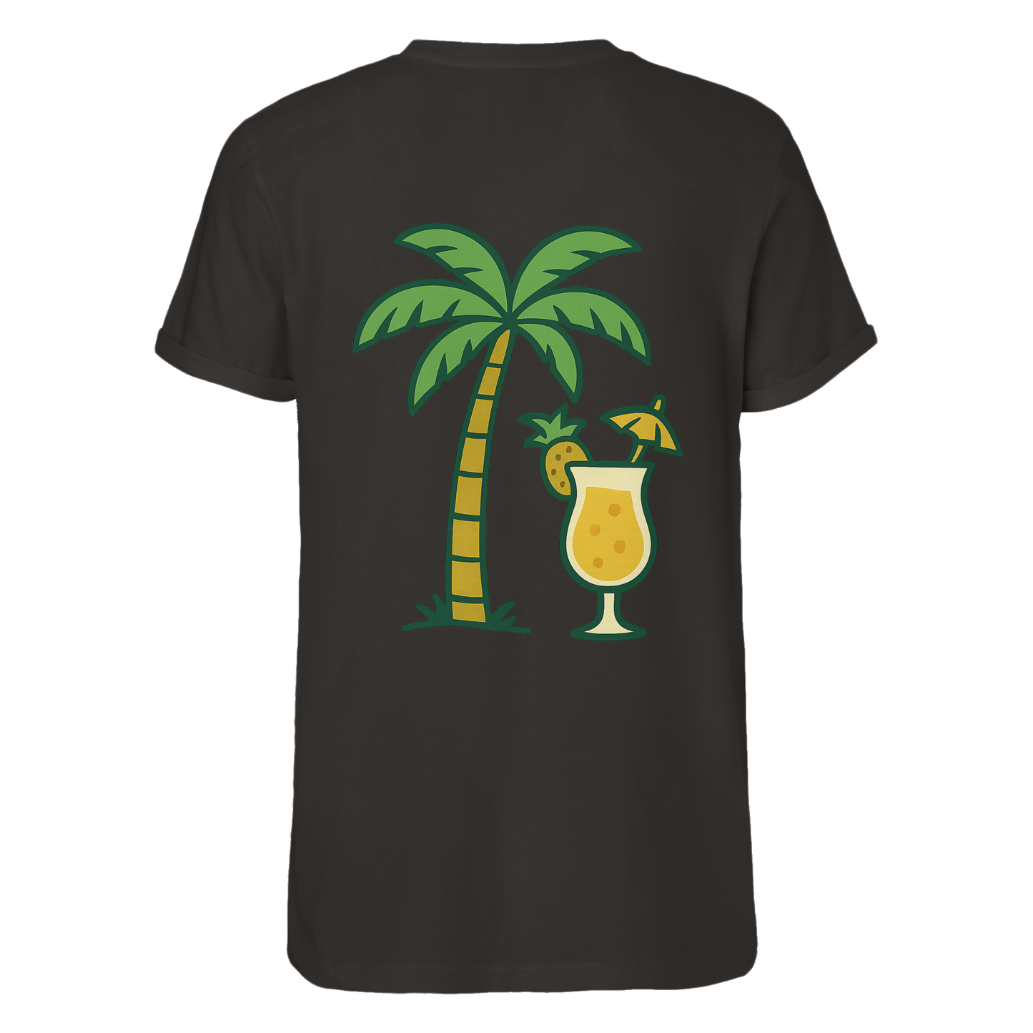 🐸 ChillFrog Vibes T-Shirt – Roll-Up Style