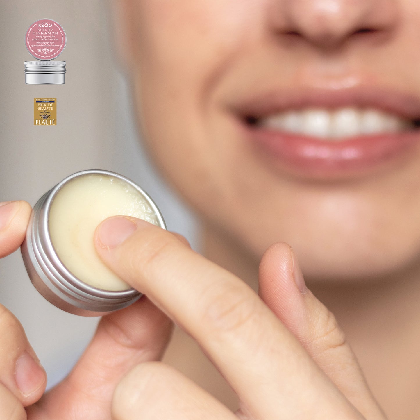 🍂 SofiLip Zimt-Lippenbalsam (Zweierpackung) – Natürliche Pflege für zarte Lippen