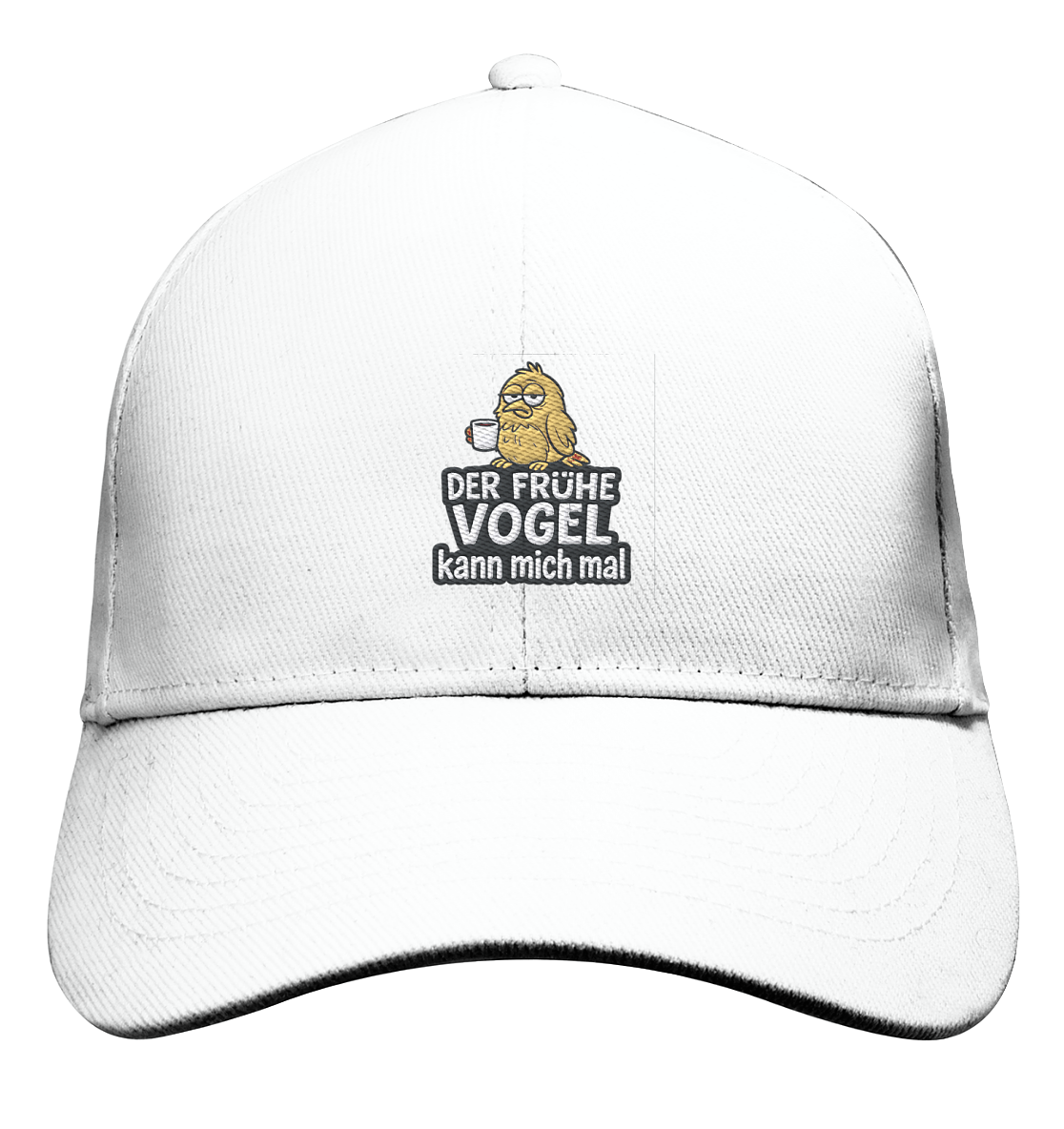 🧢 Baseball Cap „Der frühe Vogel kann mich mal“ – Für alle Morgenmuffel mit Stil