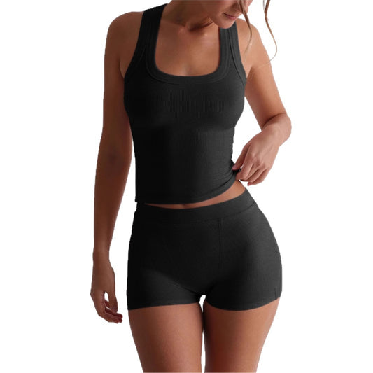 Sportliches Camisole-Zweiteiler-Set für Damen