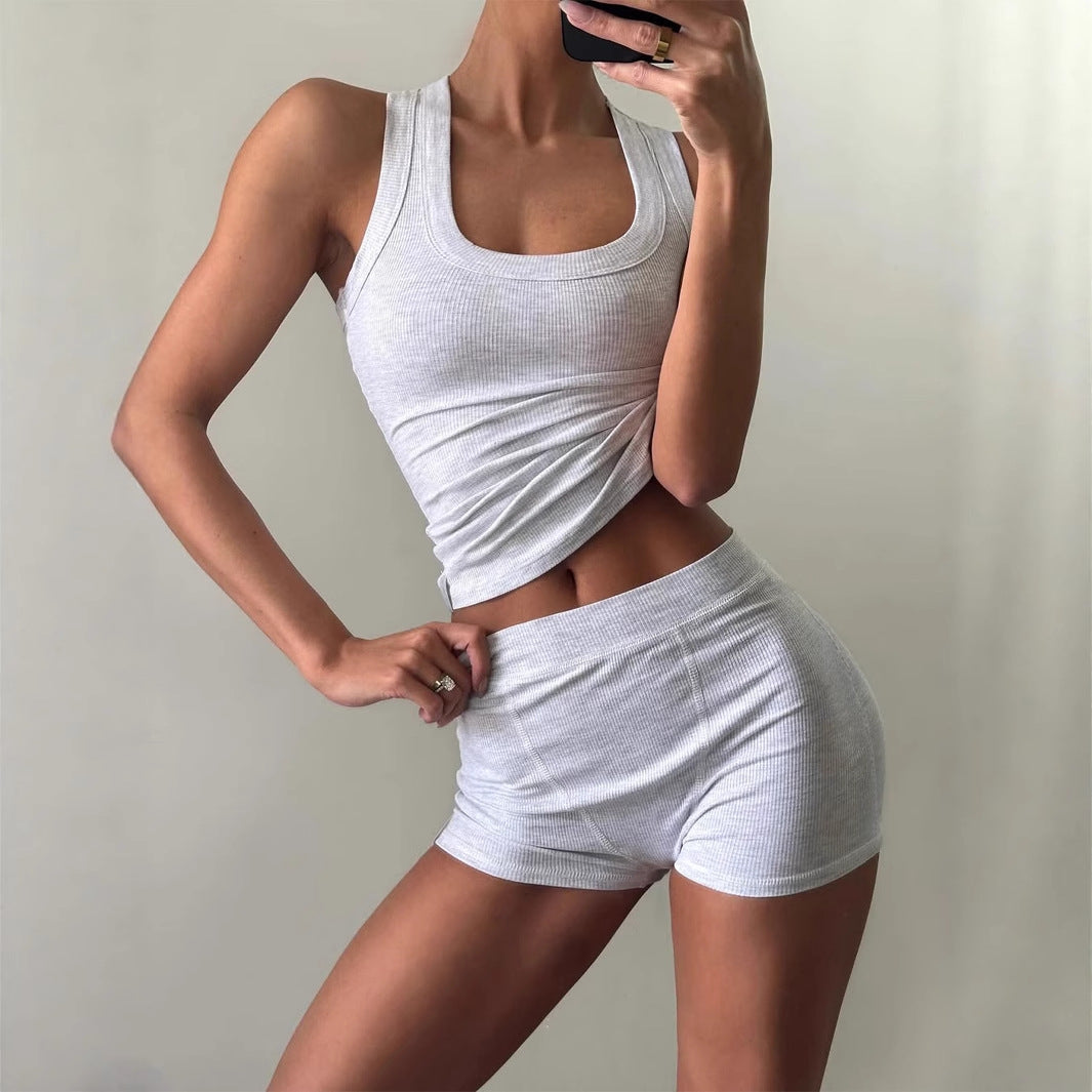 Sportliches Camisole-Zweiteiler-Set für Damen